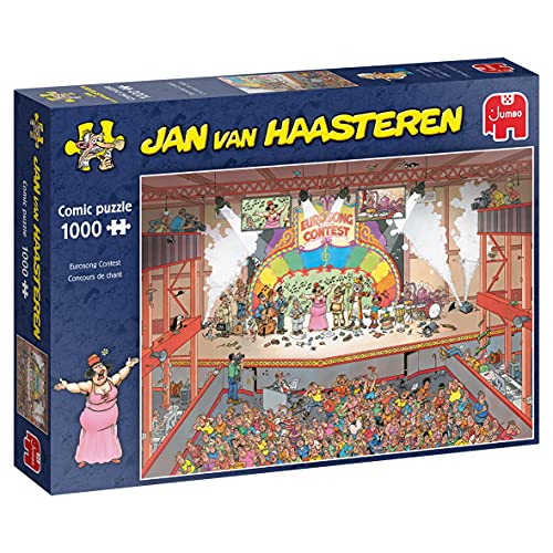 Jan van Haasteren Jumbo Spiele Jan van Haasteren Eurosong Contest - Puzzle 1000 Teile von Jumbo