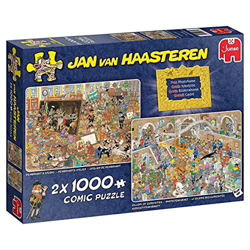 Jumbo 20032 A Trip to The Museum 2x1000 Pieces Jigsaw Puzzle, Mehrfarbig von Jumbo