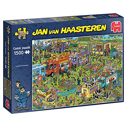 Jan Van Haasteren, Food-Truck-Festival, Puzzle 1500 Teile Erwachsene Jan Van Haasteren, Food-Truck-Festival, Puzzle 1500 Teile Erwachsene von Jan van Haasteren
