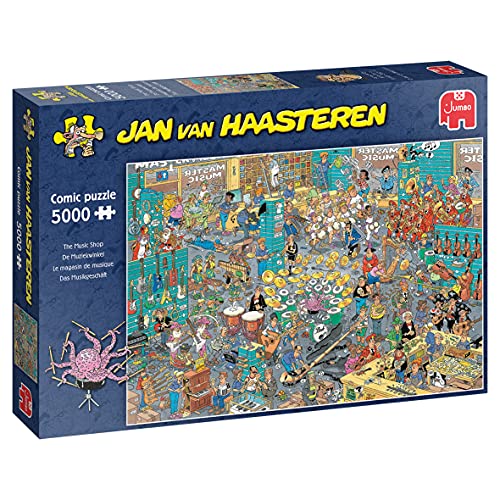 Jan van Haasteren Jumbo Spiele Jan van Haasteren Der Musik Shop - Puzzle 5000 Teile Jan van Haasteren Jumbo Spiele Jan van Haasteren Der Musik Shop - Puzzle 5000 Teile von Jumbo