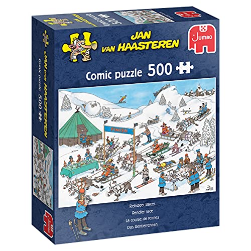 Jan Van Haasteren, Rentier, Rennen, Puzzle 500 Teile Erwachsene Jan Van Haasteren, Rentier, Rennen, Puzzle 500 Teile Erwachsene von Jan van Haasteren