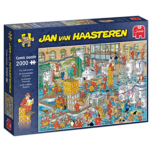 Jan Van Haasteren, Kraftbierbrauerei, Puzzle 2000 Teile Erwachsene von Jan van Haasteren