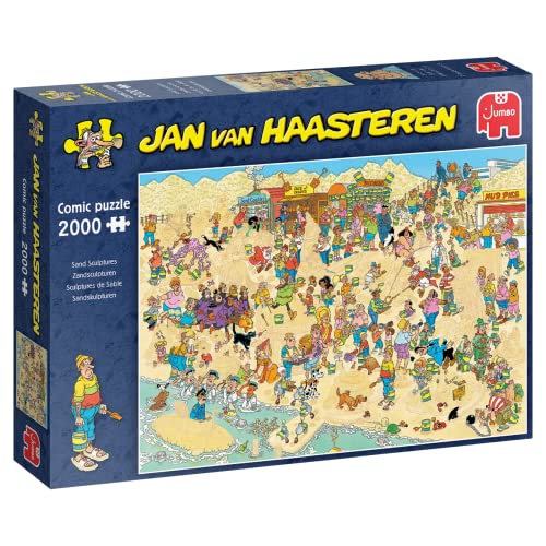 Jan van Haasteren 20072 Jan Jumbo Spiele Sandskulpturen 2000 Teile-Puzzle für Erwachsene von Jan van Haasteren