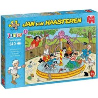 Jumbo 20079 - Jan van Haasteren, Das Tier-Karussell, Comic-Puzzle, 240 Teile von Jumbo Spiele
