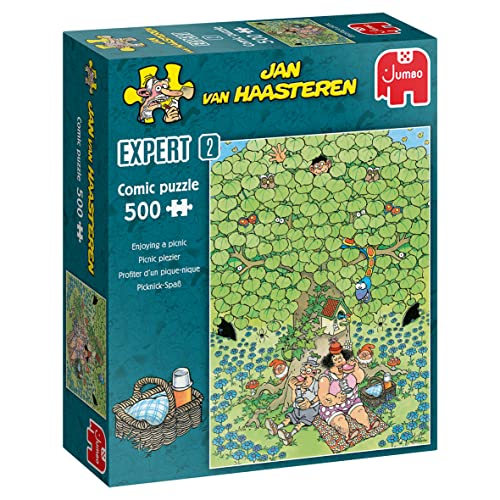 Jan van Haasteren Jumbo Spiele Jan van Haasteren Picknick - Puzzle 500 Teile - Puzzle ab 10 Jahren von Jan van Haasteren