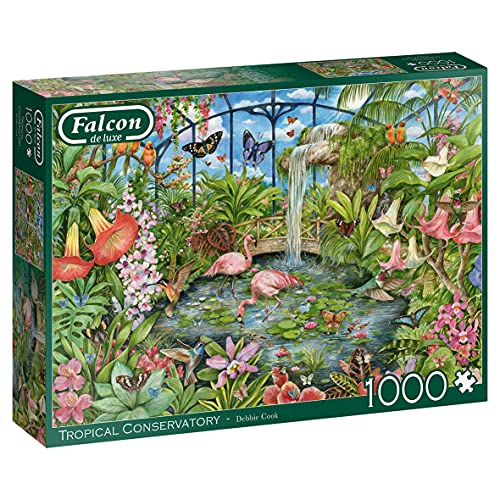 Jumbo 11295 Tropical Conservatory-1000 Teile Zubehör, Mehrfarben von Jumbo