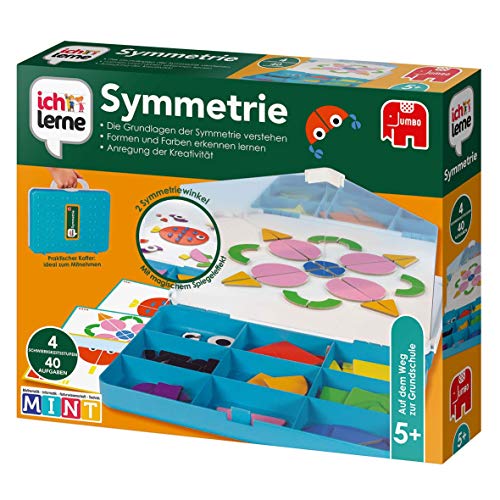 Jumbo Spiele Ich lerne Symmetrie - Lernspiele ab 5 Jahren - Formen und Spiel für 1 Spieler - Vorschule Kindergarten von Jumbo