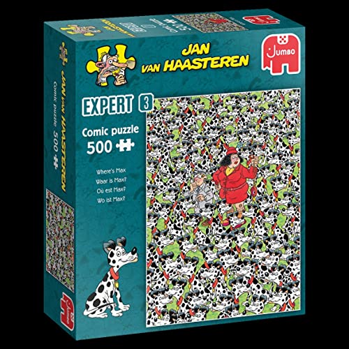 Jan van Haasteren Jumbo Spiele Jan van Haasteren Expert Wo ist Max? 500 Teile - Puzzle für Erwachsene von Jan van Haasteren