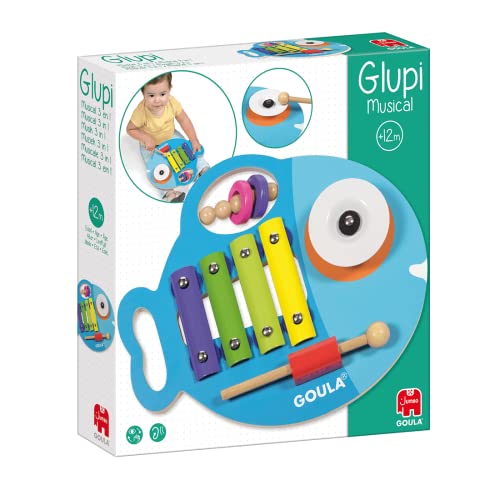 Goula Jumbo Spiele D53143 - Glupi Musik 3 in 1 von Goula