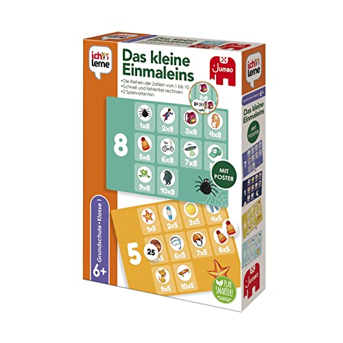 Jumbo Spiele ich lerne Das kleine Einmaleins - Lernspiel für Kinder ab 6 Jahren von Jumbo