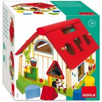 Holzhaus mit geometrischen Formen von Jumbo Spiele