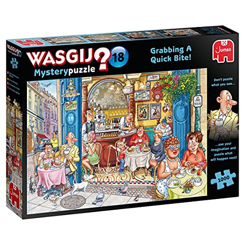 Jumbo Spiele Wasgij Mystery 18 Greifen Sie zu - Puzzle 1000 Teile von Jumbo