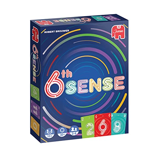 Jumbo Spiele 6th Sense Kartenspiel ab 10 Jahren – Familienspiel für 2 bis 6 Spieler von Jumbo