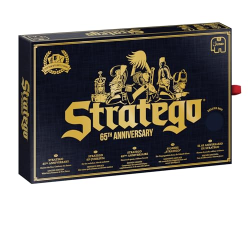 Jumbo Spiele GmbH JUM19945 Stratego – 65 Jahre Jubiläumsversion Strategiespiele, 5 x 16 x 24 von Jumbo