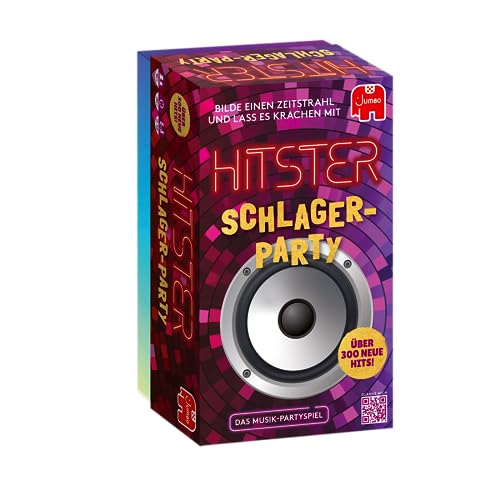 Hitster Schlagerparty, EIN Party- und Kartenspiel für Erwachsene und Familien - 2 bis 10 Spieler ab 16 Jahren Deutsch von Hitster