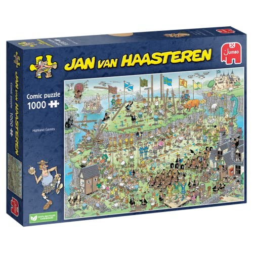 Jan Van Haasteren, Highland-Spiele, Puzzle 1000 Teile Erwachsene Jan Van Haasteren, Highland-Spiele, Puzzle 1000 Teile Erwachsene von Jan van Haasteren