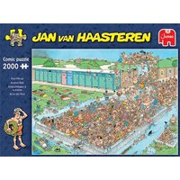 Jumbo Spiele - Jan van Haasteren - Ab in den Pool, 2000 Teile von Jumbo Spiele