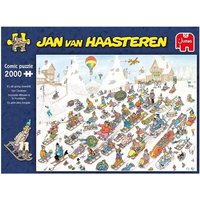 Jumbo Spiele - Jan van Haasteren - Es geht nur bergab 2000 Teile von Jumbo Spiele