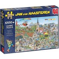 Jumbo 20036 - Jan van Haasteren, Reif für die Insel, Texel, Comic-Puzzle, 1000 Teile von Jumbo Spiele