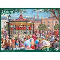 Jumbo 11330 - Falcon, Victor McLindon, The Bandstand, Puzzle, 1000 Teile von Jumbo Spiele