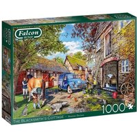 Jumbo 11333 - Falcon, Dominic Davison, Blacksmiths Cottage, Puzzle, 1000 Teile von Jumbo Spiele