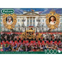 Jumbo Spiele - The Queens Platinum Jubilee , 1000 Teile von Jumbo Spiele