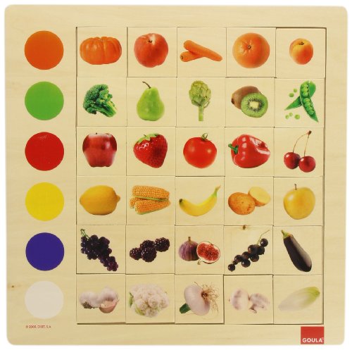Jumbo Spiele Vereinigung Farben-Obst von Goula