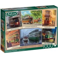 Jumbo Spiele - Vintage Trams , 1000 Teile von Jumbo Spiele