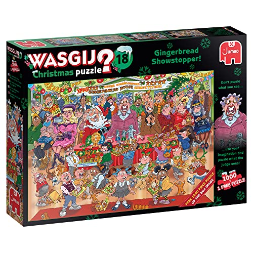 Jumbo Spiele Wasgij Christmas 18 TBD - Puzzle 1000 Teile von Jumbo