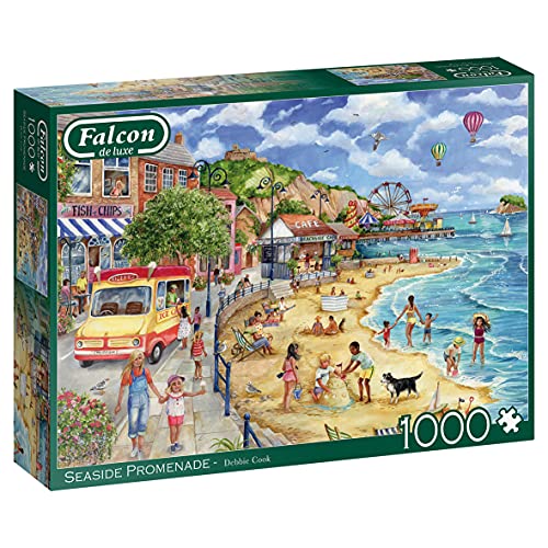 11264 Seaside Promenade-1000 Teile Puzzlespiel, Mehrfarben von Jumbo