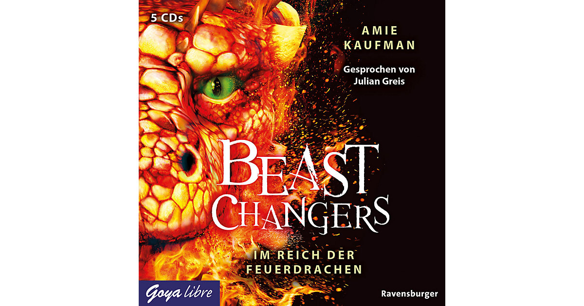 Beast Changers. Im Reich der Feuerdrachen, 5 Audio-CD Hörbuch Beast Changers. Im Reich der Feuerdrachen, 5 Audio-CD Hörbuch von Jumbo