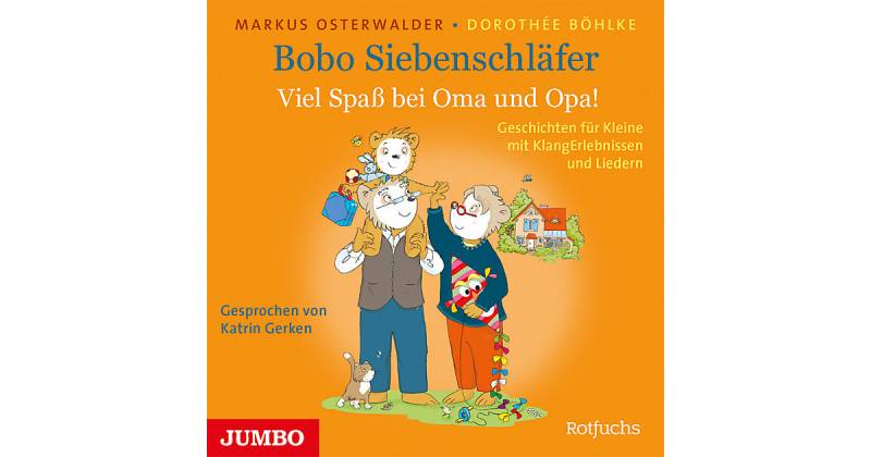 Bobo Siebenschläfer - Viel Spaß bei Oma und Opa! Hörbuch von Jumbo