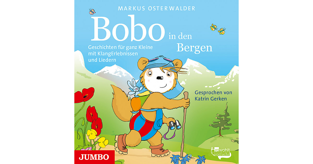 Bobo Siebenschläfer in den Bergen., Audio-CD Hörbuch Bobo Siebenschläfer in den Bergen., Audio-CD Hörbuch von Jumbo