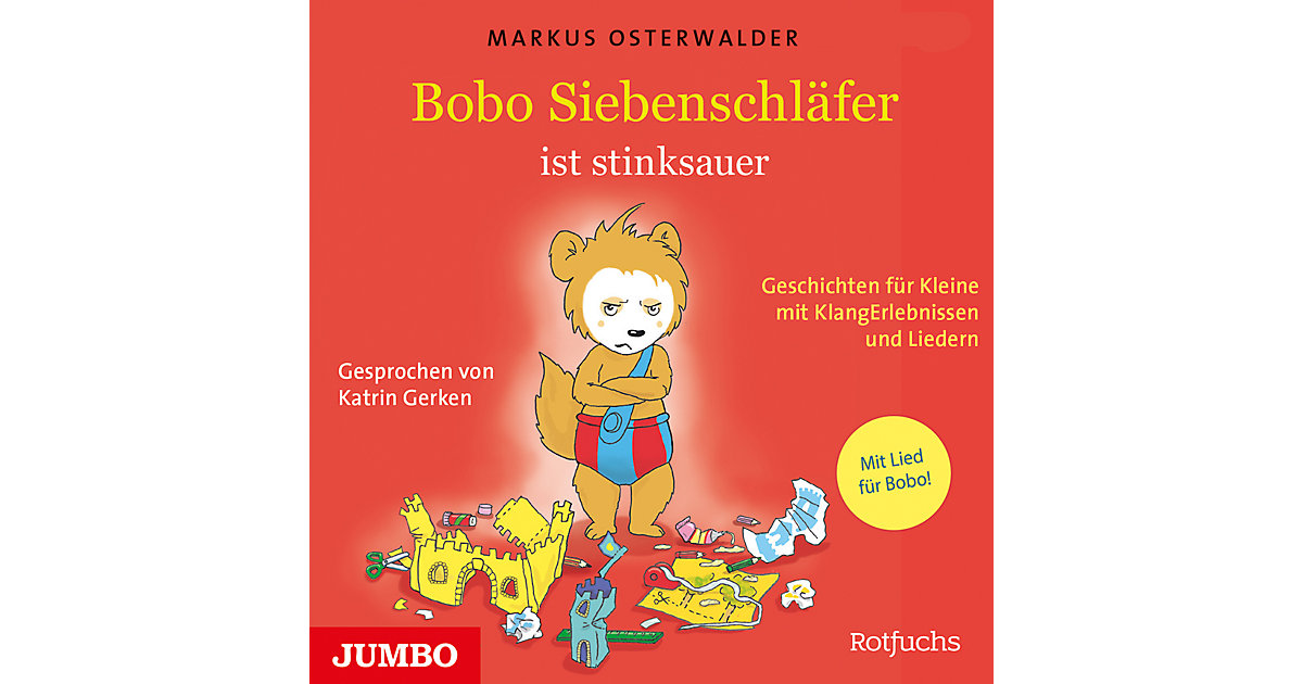 Bobo Siebenschläfer - ist stinksauer Hörbuch Bobo Siebenschläfer - ist stinksauer Hörbuch von Jumbo