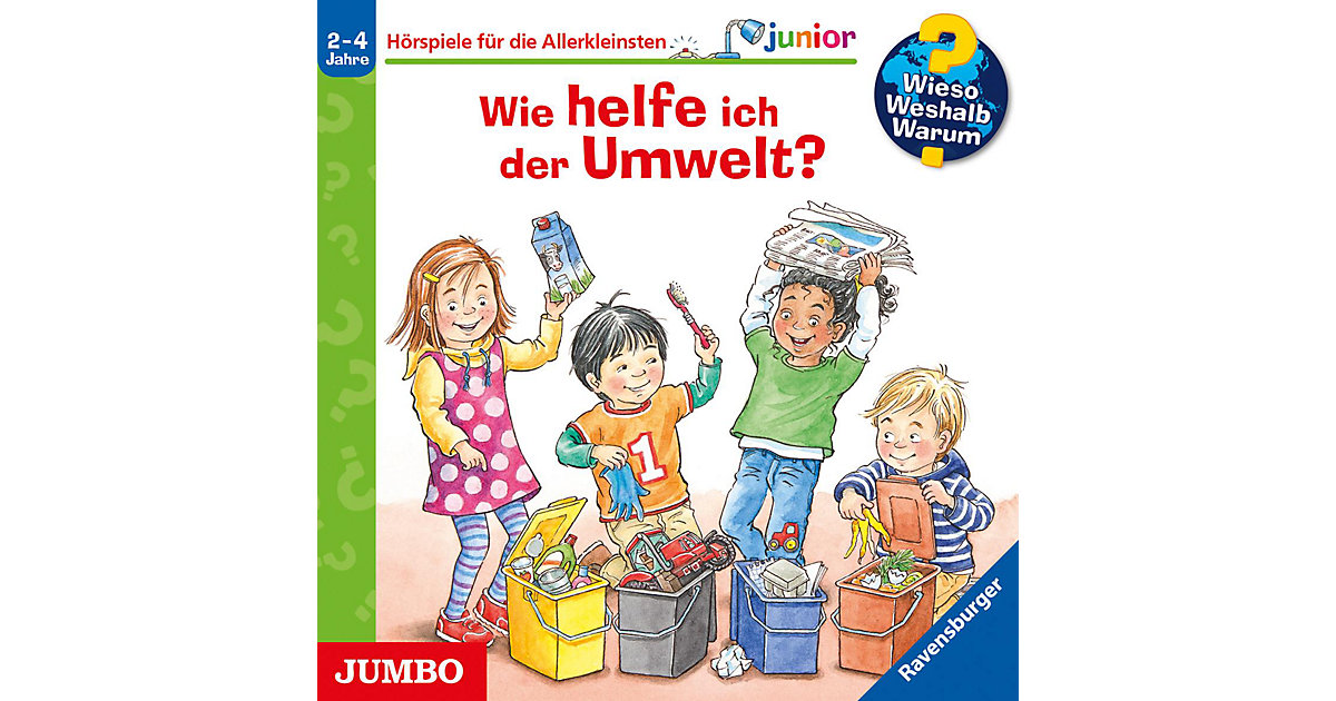 CD Wieso Weshalb Warum junior - Wie helfe ich der Umwelt Hörbuch CD Wieso Weshalb Warum junior - Wie helfe ich der Umwelt Hörbuch von Jumbo