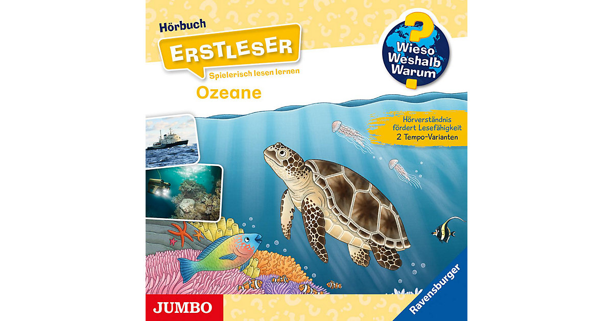 CD WiesoWeshalbWarum Erstleser - Ozeane Hörbuch CD WiesoWeshalbWarum Erstleser - Ozeane Hörbuch von Jumbo