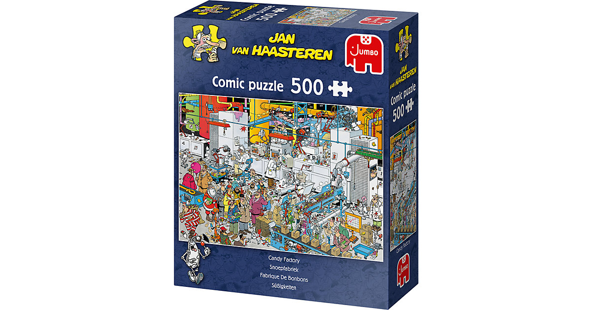 Candy Factory, Jan van Haasteren 500 Teile Candy Factory, Jan van Haasteren 500 Teile von Jumbo