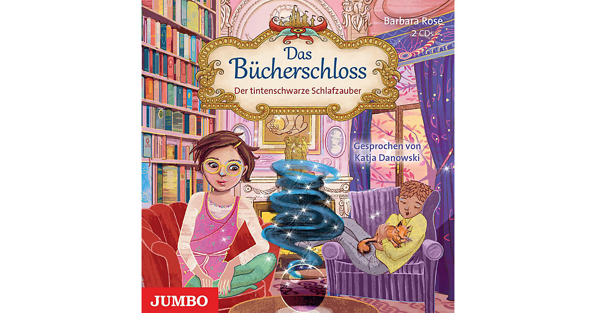 Das Bücherschloss Bd 05 - Der tintenschwarze Schlafzauber Hörbuch von Jumbo