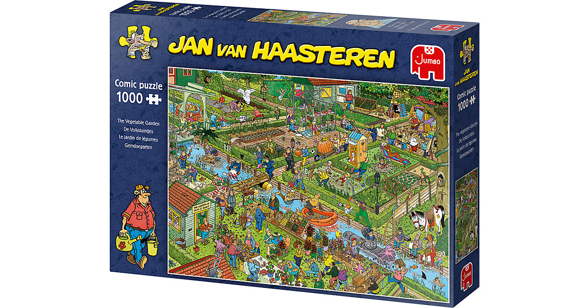 Der Gemüsegarten, Jan van Haasteren 1.000 Teile von Jumbo