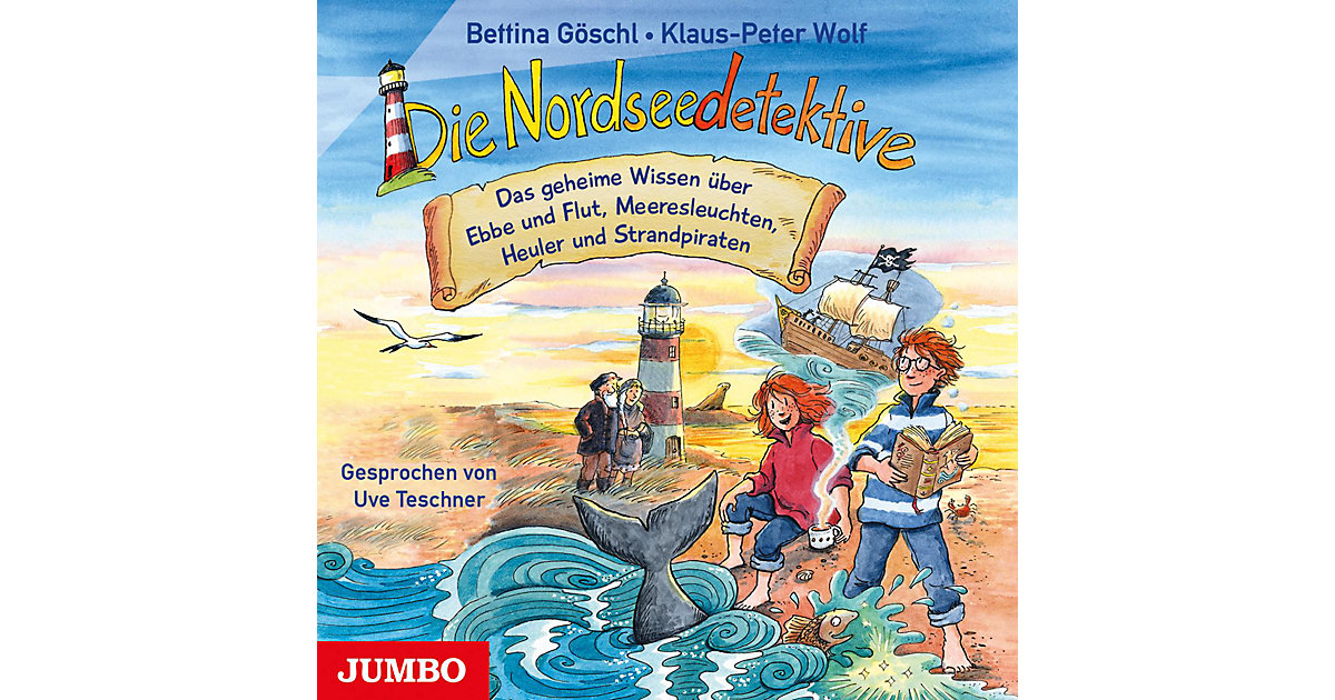 Die Nordseedetektive - Das geheime Wissen über Ebbe und Flut Hörbuch Die Nordseedetektive - Das geheime Wissen über Ebbe und Flut Hörbuch von Jumbo