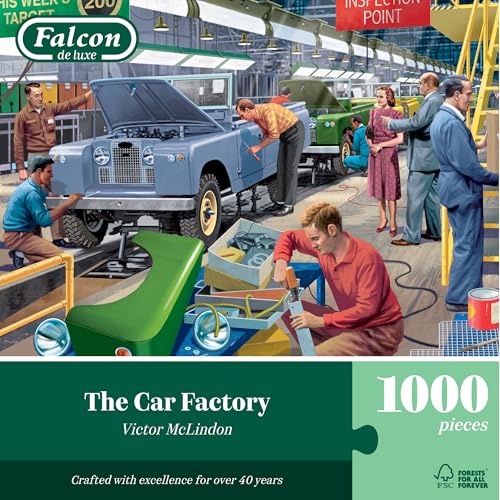 Falcon The Car Factory (1000 Teile) von Jumbo