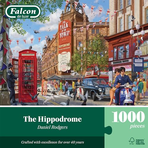Falcon The Hippodrom (1000 Teile) von Jumbo