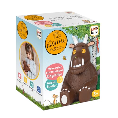 Ich lerne - Der Grüffelo – Mein erster sprechender Begleiter, 4 Spielmodi, 90 Minuten Geschichten, Liedern & Nachtlicht für Kinder – Interaktives elektronisches Lernspielzeug, ab 3 Jahre von Jumbo