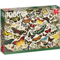 JUMBO 18842 Puzzle Premium Collection Schmetterlings Plakat - 1000 Teile JUMBO 18842 Puzzle Premium Collection Schmetterlings Plakat - 1000 Teile von Jumbo