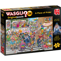 JUMBO 19181 Puzzle Wasgij Original 34 - Ein Stückchen Pride! - 1000 Teile von Jumbo