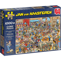 JUMBO SPIELE 19090 Puzzle 1000 Teile Jan van Haasteren - National Championships Puzzling von Jumbo