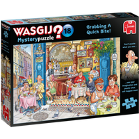 JUMBO SPIELE 19179 Puzzle 1000 Teile Wasgij Mystery 18 - Greifen Sie zu! JUMBO SPIELE 19179 Puzzle 1000 Teile Wasgij Mystery 18 - Greifen Sie zu! von Jumbo