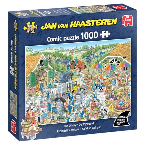 Jan Van Haasteren – JVH – Der Weinberg – The Jamboree – Puzzle für Erwachsene – 100% recycelter Karton – 1000 Teile Jumbo von Jumbo