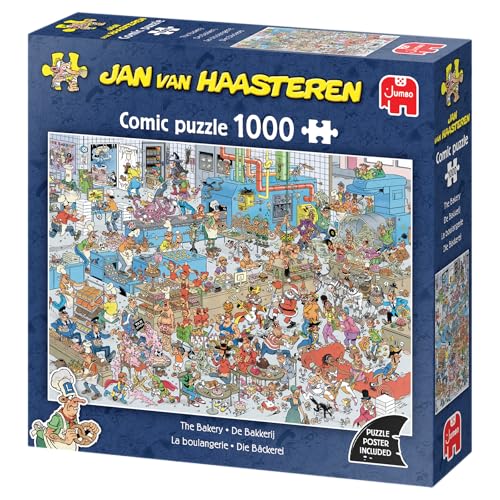 Jan Van Haasteren – JVH – La Boulangerie – The Bakery – Puzzle für Erwachsene – Lustig – 100% recycelter Karton – 1000 Teile Jumbo Jan Van Haasteren – JVH – La Boulangerie – The Bakery – Puzzle für Erwachsene – Lustig – 100% recycelter Karton – 1000 Teile Jumbo von Jumbo