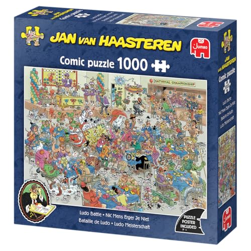 Jan Van Haasteren - Mensch ärger Dich Nicht - Puzzle 1000 Teile Jan Van Haasteren - Mensch ärger Dich Nicht - Puzzle 1000 Teile von Jan van Haasteren